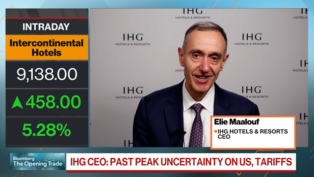 Bloomberg interviews Elie Maalouf regarding Half Year Results 2025